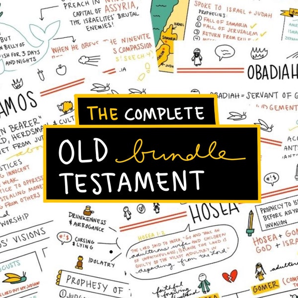 ENTIRE Old Testament Books Bundle