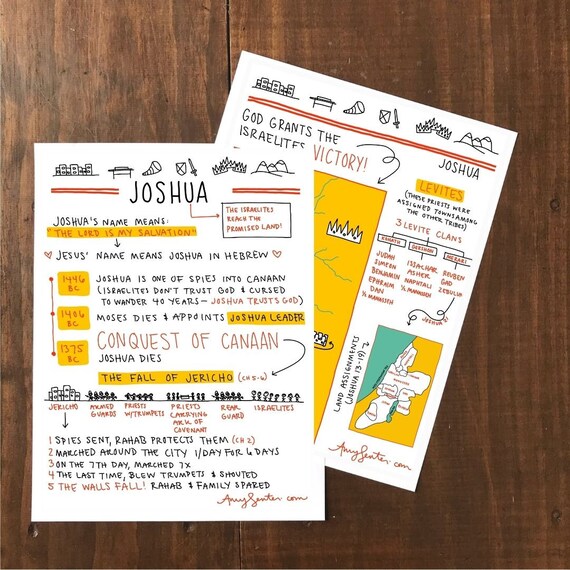 Joshua Printables | Etsy