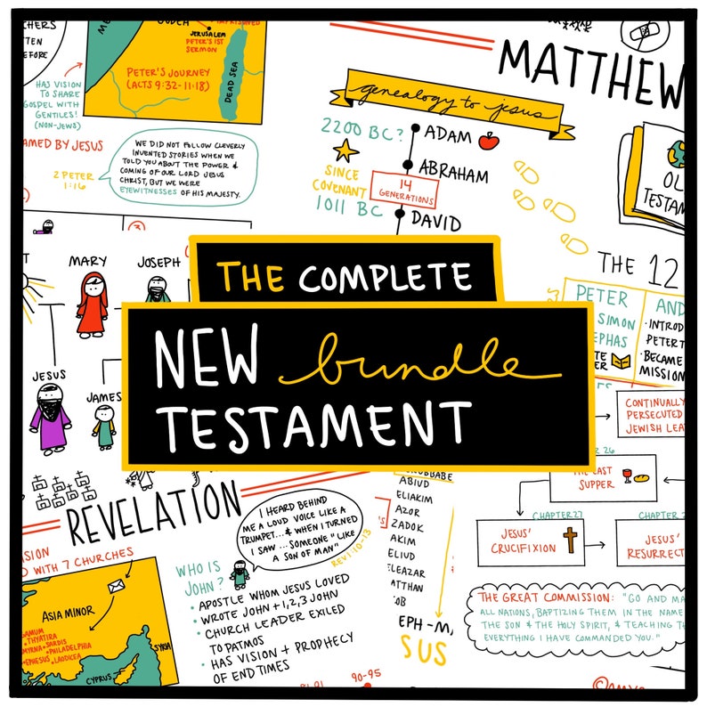 ENTIRE New Testament Books Bundle image 1