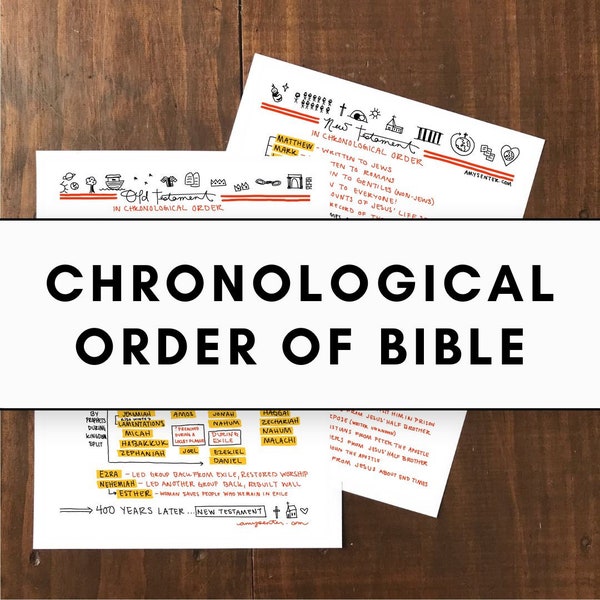 Old & New Testament: Chronological Bible Summary