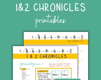 1 & 2 Chronicles SIMPLE Notes (Digital)