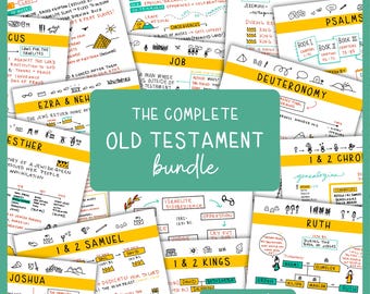 Old Testament: SIMPLE Bible Notes (Digital Bundle)