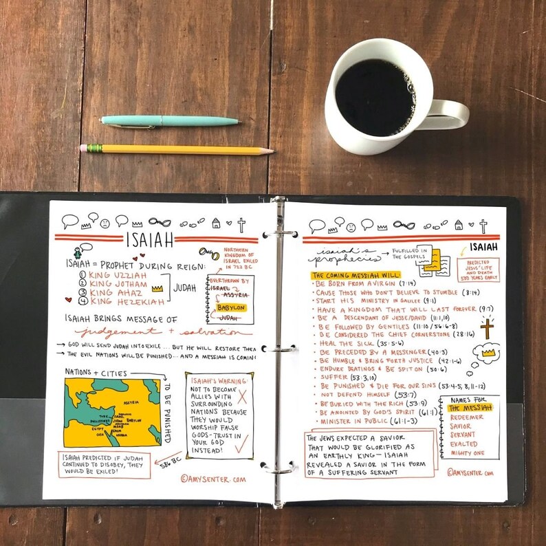 Isaiah Printables | Etsy