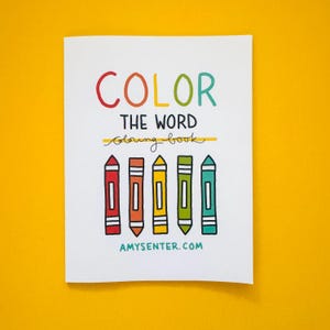 Color the Word: Scripture Coloring Book