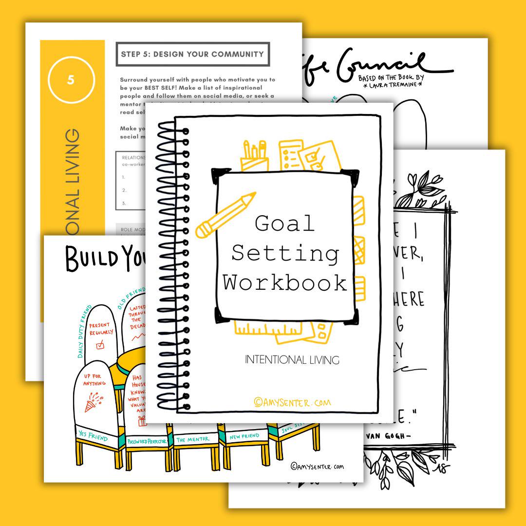 Printable Goal Setting Workbook - Etsy