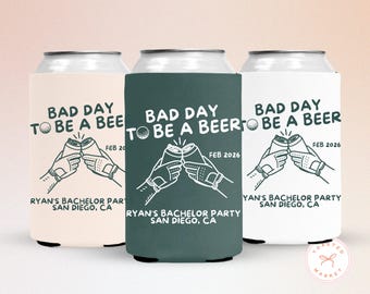 Funny Golf Birthday Can Cooler, Golfing Bachelor Party Drink Sleeve, Boys Golf Trip Favors, Let's ParTee Can Holder, Thirtee Party Favors