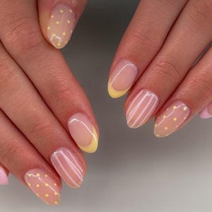 Summer Design Press On Nails