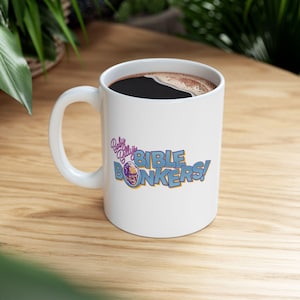 Baby Billys Bible Bonkers Mug | Baby Billy Coffee Cup | Righteous Gemstones Funny TV Mug | Retro Fan Gift for Him or Her