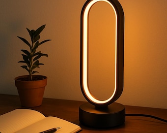 Futuristic Loop Lamp by LightyMighty – Soft LED Ambiance Light