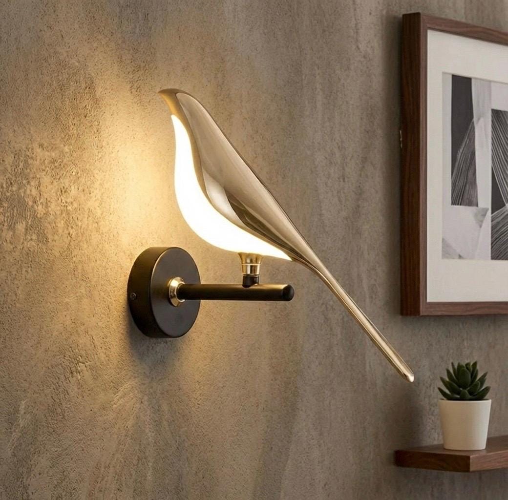 Européenne couloir lampe murale en verre vintage rose Applique murale