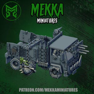 Orc Truck by Mekka Miniatures (28mm/32mm Ork Miniatures) (28mm/32mm Wargaming)
