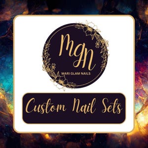 Custom Press On Nail Set