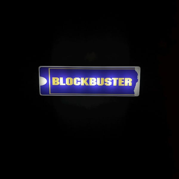 Miniature 90's Storefront Fridge Magnet Blockbuster Japanese Convenience Store