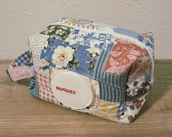 Colorful Patchwork Diaper and Wipe Pouch | Quick On The Go Diaper Bag | Diaper Pouch | Diaper Bag | Baby Shower Gift | Handmade