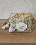 Vintage Pooh Diaper and Wipe Pouch | Quick On The Go Diaper Bag | Diaper Pouch | Diaper Bag | Baby Shower Gift | Handmade | Dipes And Wipes