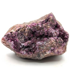 142 g. Aesthetic Dark Pink Cobalt Calcite Crystals on Matrix, Republic of Congo Collection, 7.1 x 4.6 x 5.1 cm