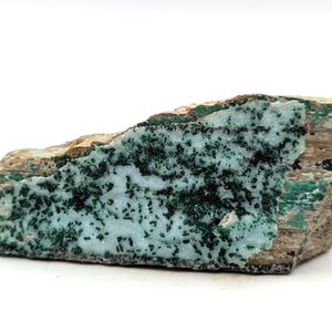 High Quality Chrysocolla with Malachite Crystals on Matrix, Republic of Congo Collection