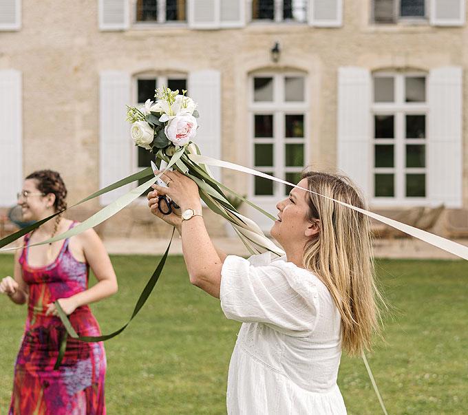 Jeu du Ruban pour Bouquet de Mariée – Animation Originale