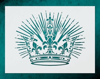 Crown Stencil - – Cake Decorating Australia