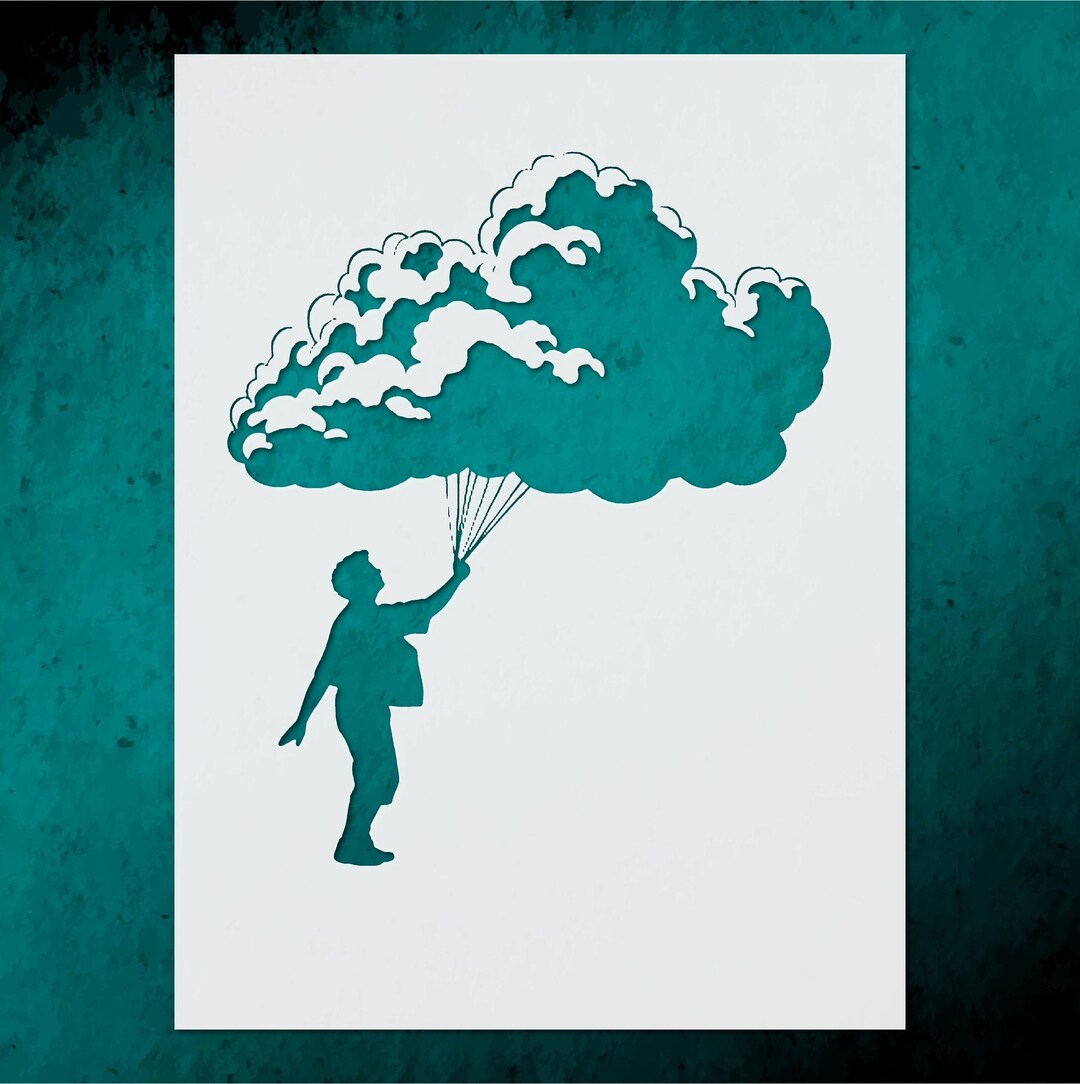Cloud Wall Decor Stencil for Nursery Kids Room Art - Etsy