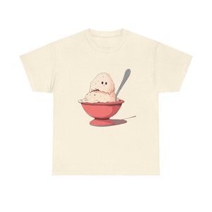 Ice Cream Face Whimsical Tshirt Original Design