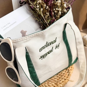 Personalized bridesmaid Tote Bag,Embroidered Canvas Tote Bag,School Bag Custom Text Tote, Bachelorette Gift,Beach Bag,Gifts for Her,