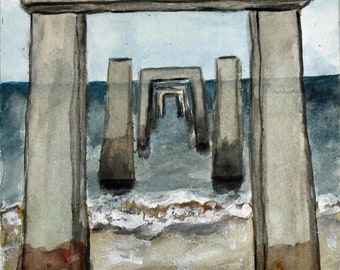 The New "Ian" Pier at Ft. Myers Beach