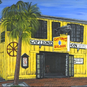 Captain Tony&#39;s Saloon  - One of the Famous Key West, FL watering holes. The original Sloppy Joe&#39;s on Greene Street