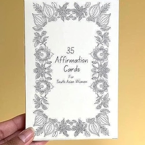 Cartes de vœux pour femmes sud-asiatiques