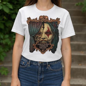 Universal Studios Halloween Horror Nights 26 Shirt HHN Event Graphic Retro Horror Collector Tee