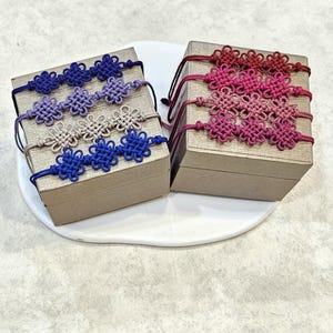 Korean Knot Bracelet Inspired by Demon Hunters – Traditional Maedeup Style