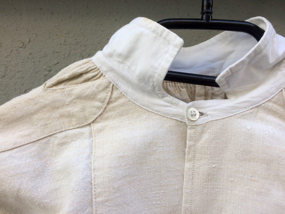 Antique linen shirt