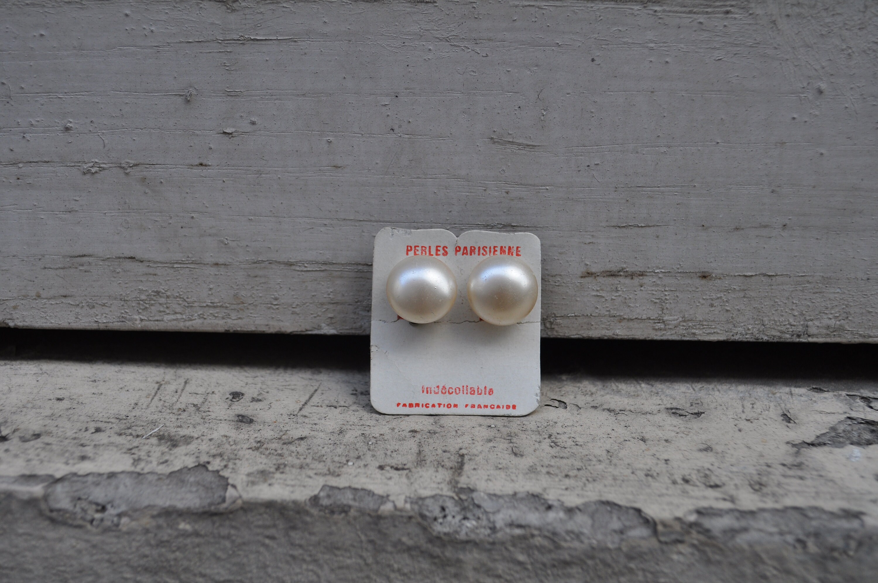Vintage Pearl Clip on Earrings