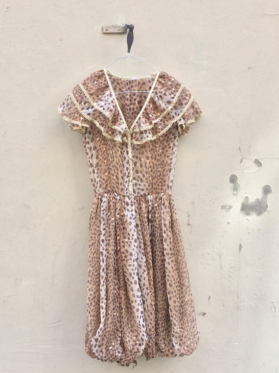 Leopard print jumpsuit