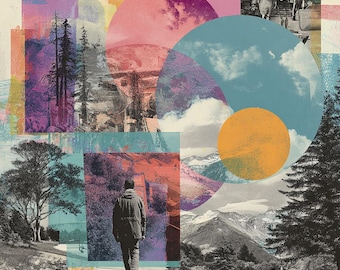Outdoor Colorful Collage photos (4 DIGITAL DOWNLOAD)