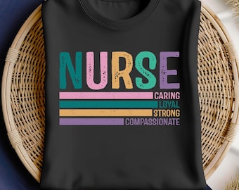 Retro Nurse Shirt, Gift for Nurse, Nurses Superhero, Nurse Week, Nurse Week Shirt, Nursing School Tee, RN Nurse Shirt, Cute Shirt For Woman