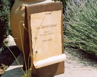 No Admittance Except on Party Business