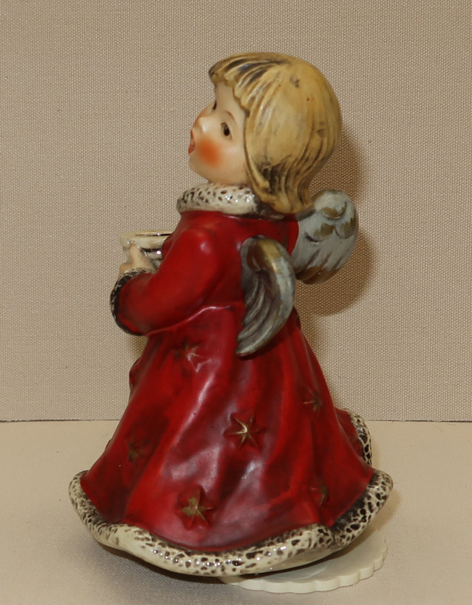 1966 GOEBEL West Germany Christmas Angel Music Box with Candle Etsy