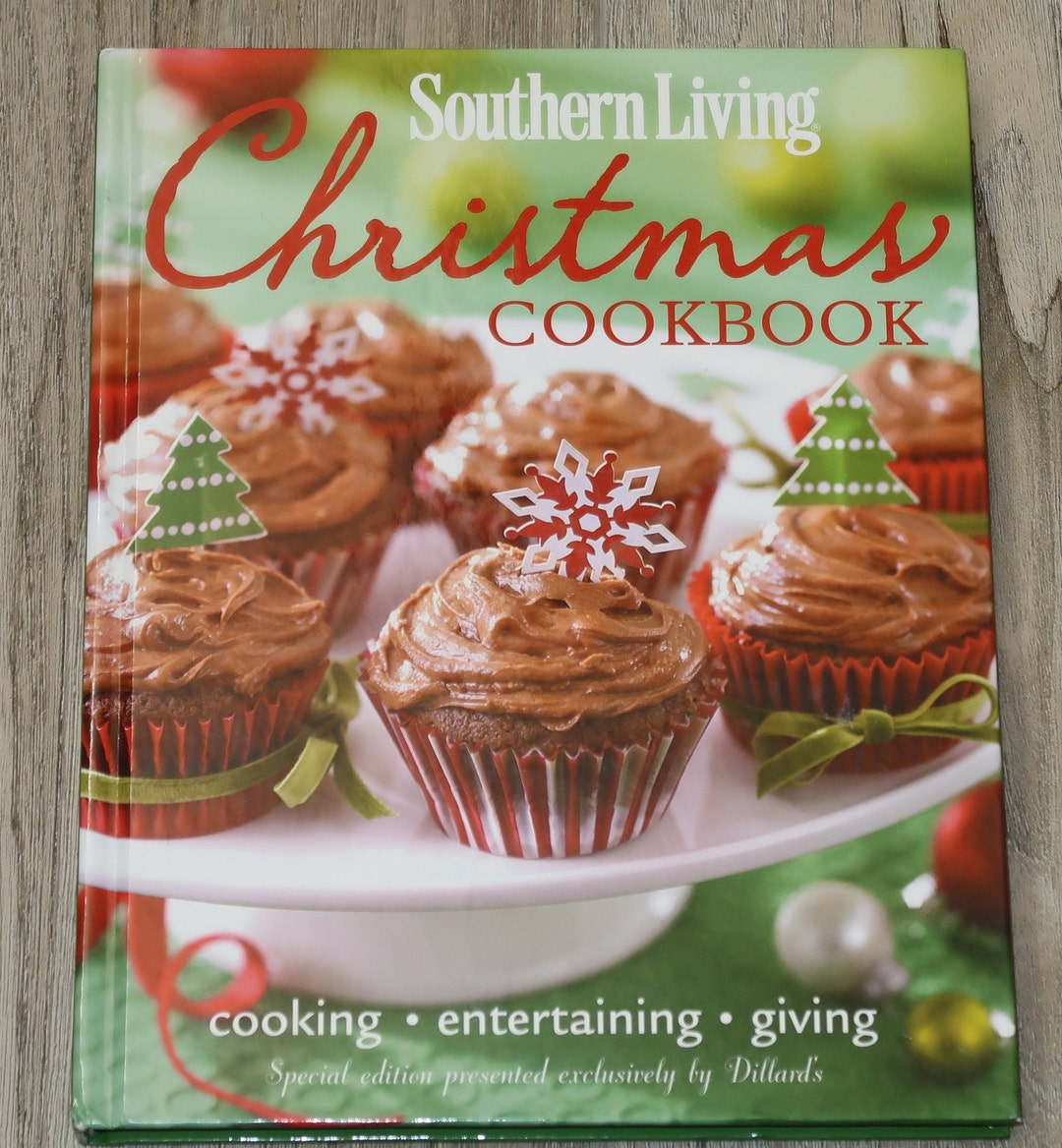 Southern Living CHRISTMAS Cookbook, Cooking, Entertaining and Giving Etsy