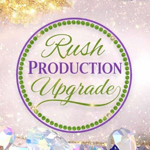 Rush Made-to-Order Production Upgrade! | 4-DAY Production Time, Does NOT include USPS Shipping Update