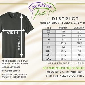 a t - shirt with the width of the shirt