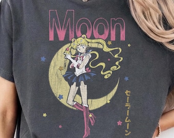 Sailor Moon Usagi Tsukino, 90s Anime Manga T-shirt