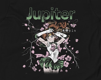 Youth Short Sleeve T-Shirt, Sailor Jupiter Makoto Kino, Sailor Moon 90's Anime Manga