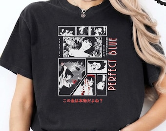Unisex Perfect Blue 90s Anime T-shirt, Manga style Shirt,