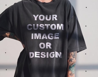 CUSTOM PRINT TSHIRT | Your image on a Comfort Colors 1717 Tee
