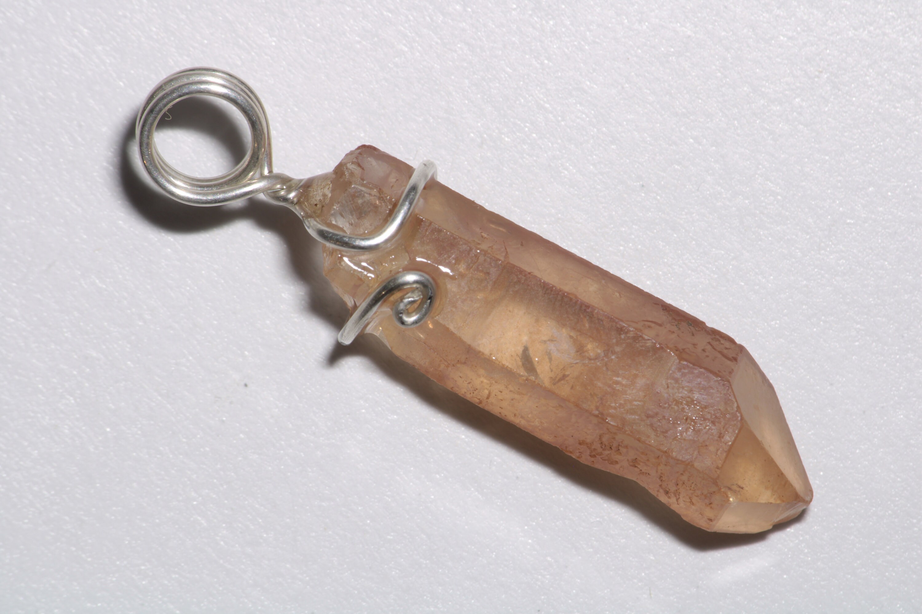 ネックレス・ペンダント MINI ETERNAL ORANGE QUARTZ SILVER NECKLACE MINI ETERNAL ORANGE QUARTZ SILVER NECKLACE
