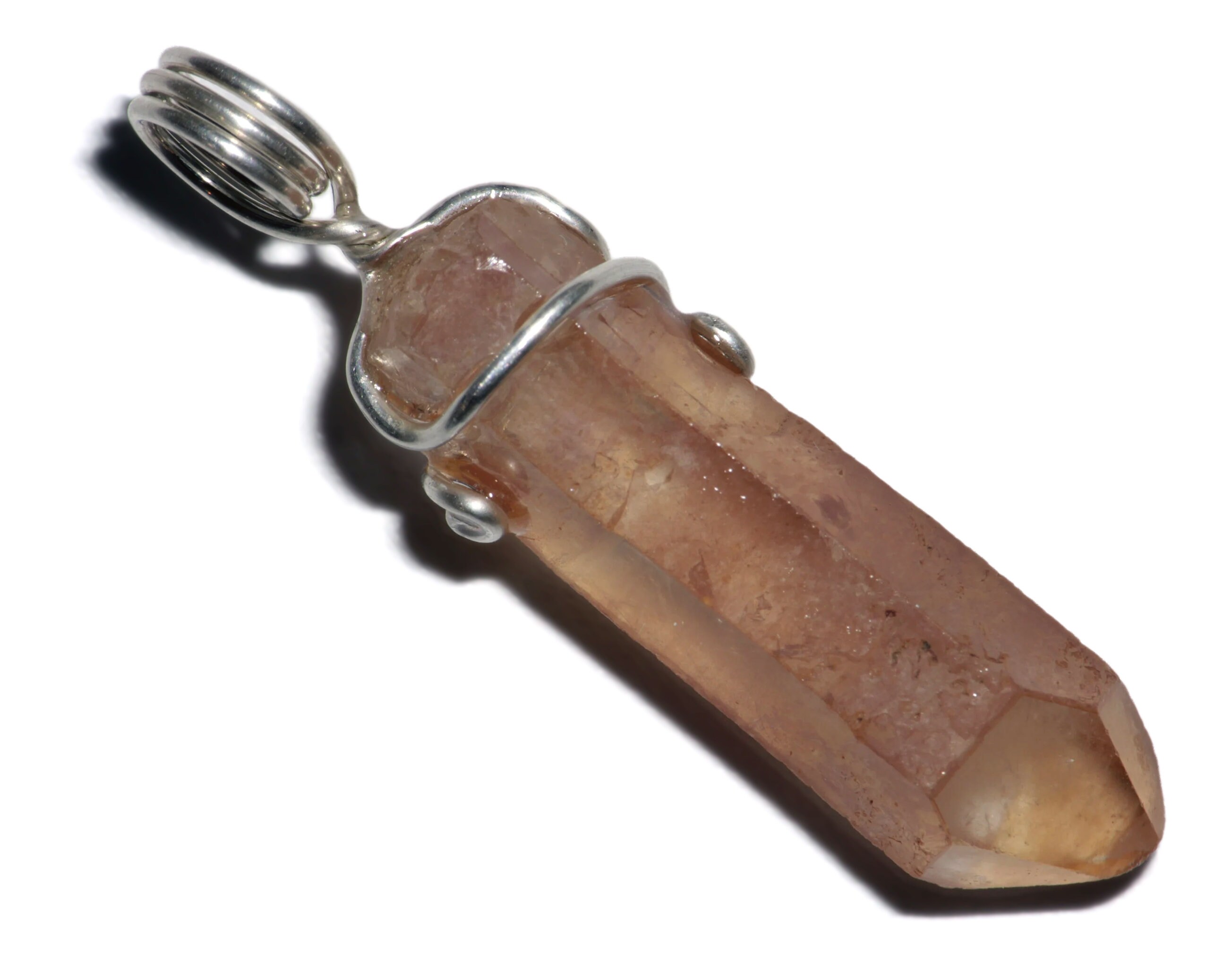 ネックレス・ペンダント MINI ETERNAL ORANGE QUARTZ SILVER NECKLACE MINI ETERNAL ORANGE QUARTZ SILVER NECKLACE