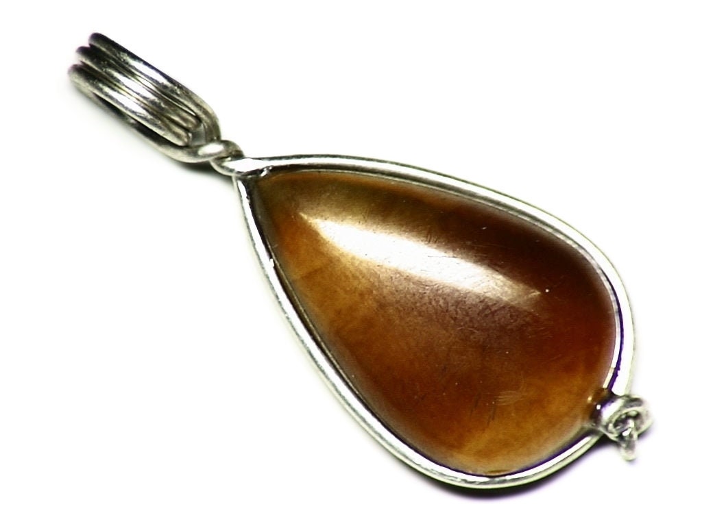 Blu Rutilo Gemma Fatto a Mano 925 Argento Sterling Gioielli Collana 43