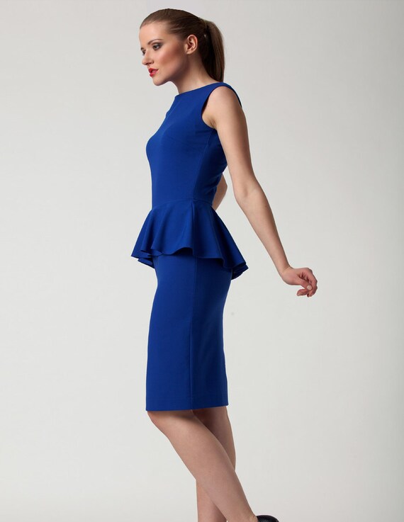 peplum dress size 16