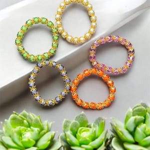 Customizable Pearl Bracelet – Shiny Pearl Bracelet – Gold Pearl Bracelet – Elegant Gift – Multiple Colors to Choose From